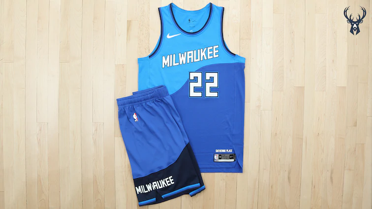 Milwaukee Bucks unveil Great Lakes Blue City Edition Uniform for 2020-21 season